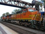 BNSF 837 in Fullerton